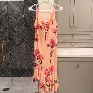 ASOS maternity peplum dress